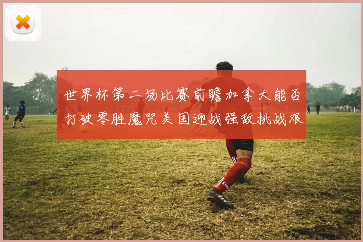 世界杯第二场比赛前瞻加拿大能否打破零胜魔咒美国迎战强敌挑战艰巨