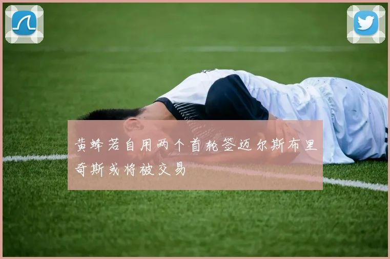 黄蜂若自用两个首轮签迈尔斯布里奇斯或将被交易
